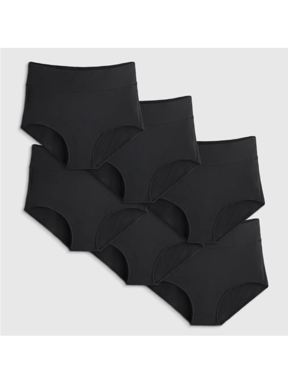New! Quince High-Waisted Maternity/Post-Partum Briefs Micromodal 6-pk Size XS